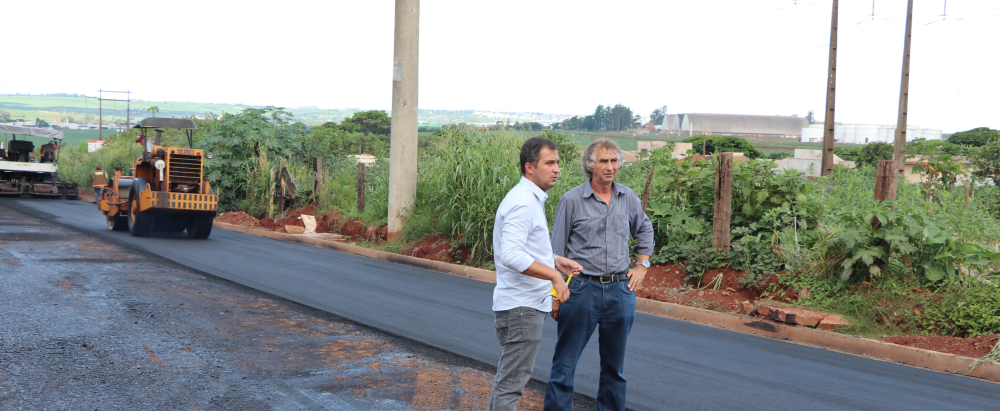 Parque Residencial Nova Aliança: Asfalto se torna realidade no Bairro